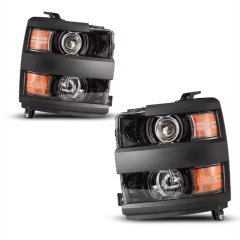 Chevrolet silverado Winjet Factory Auto Lighting Halogen Head Light Front Car Lamp for Chevy Silverado 2015 - 2019 Headlights
