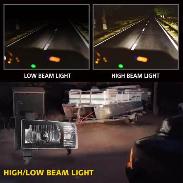 Dodge Ram Winjet Best Unique Led Head Light Auto Part Led Headlight for Dodge Ram 1500 2500 3500 1994-2001