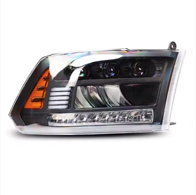 Dodge Ram Winjet China Manufacturer Supply Custom Auto Lighting Assembly Front Led Head Light for Dodge Ram 1500 2009-2018 Headlights