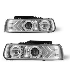 Chevrolet silverado Winjet China Factory New Product Front Lamp Head Light 1999 2000 2001 2002 for Chevrolet Silverado Headlights