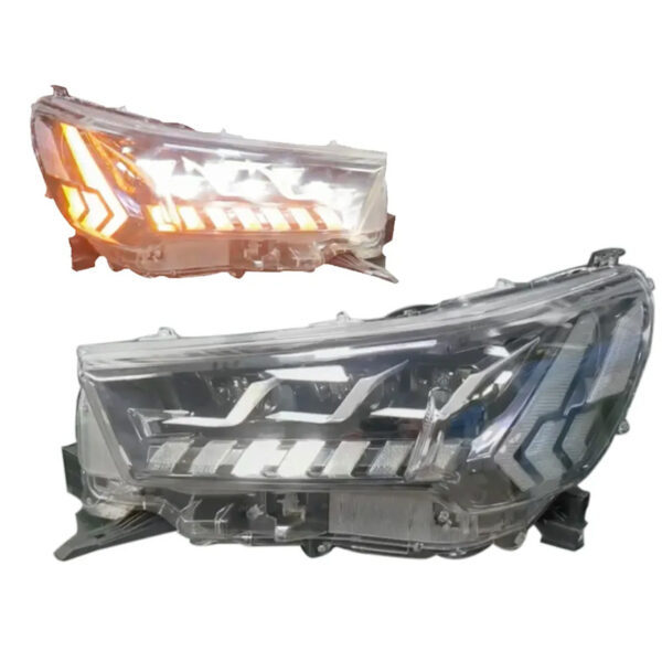 TOYOTA 2021 Hilux 3 lens LED headlights