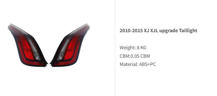 JAGUAR XJ XJL Tail Lamp Taillights