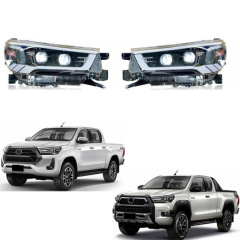 TOYOTA 2021 Hilux Headlamp modify style LED