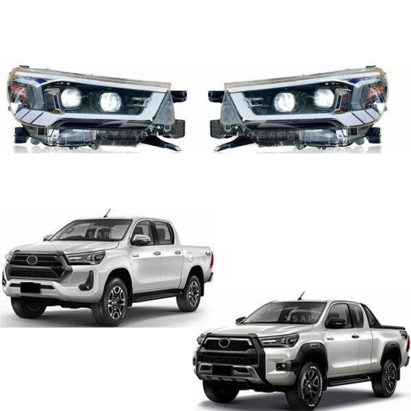 TOYOTA 2021 Hilux Headlamp modify style LED