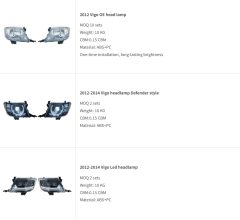 TOYOTA Hilux Headlight Head Lamp