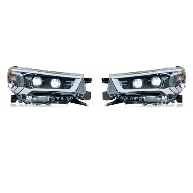 TOYOTA 2021 Hilux Headlamp modify style LED