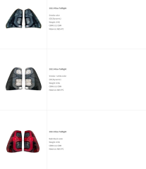 TOYOTA Hilux Taillight Tail Lamp