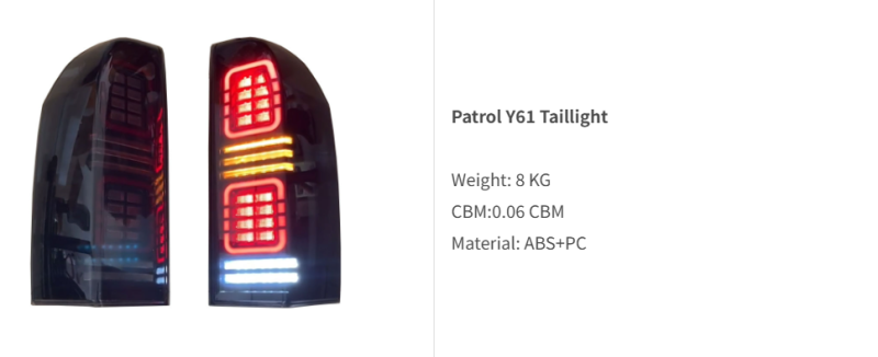NISSAN Patrol Y61 Taillight Tail Lamp
