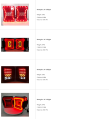 JEEP Wrangler JK Wrangler JL Tail lamp Taillight