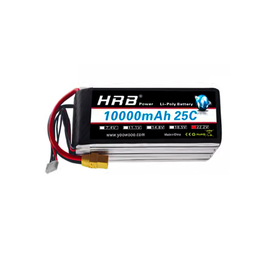 UnionTech HRB Li-Poly Battery 6S/22.2V 10000mAh 25C XT60 Battery