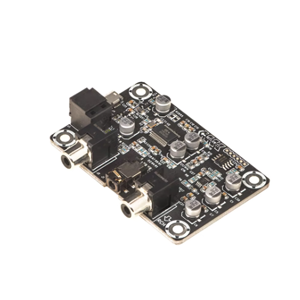 Universal USB2.0 Codec Analog S/PDIF Output Converter Audio PCB Board For Power Supply and Audio Data Transfer