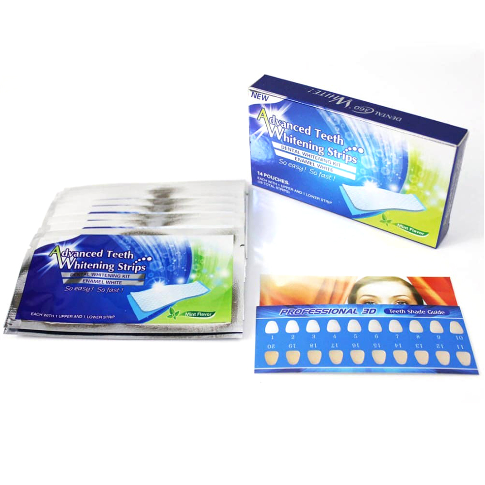 Wholesale Teeth Whitening Strips _Green Style Best Selling on Amazon Temu Shein