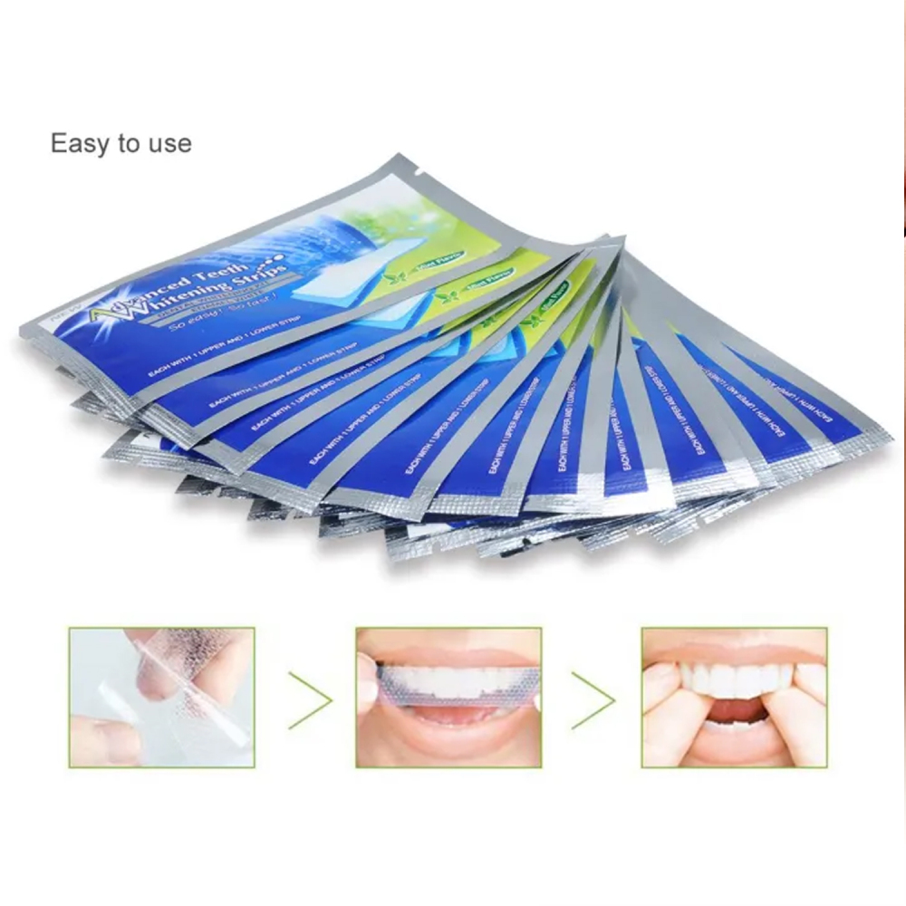 Wholesale Teeth Whitening Strips _Green Style Best Selling on Amazon Temu Shein