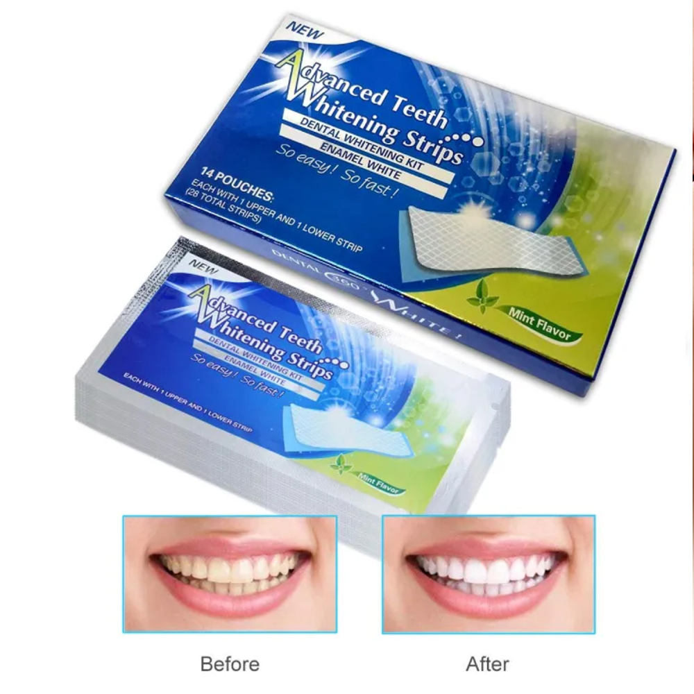 Wholesale Teeth Whitening Strips _Green Style Best Selling on Amazon Temu Shein