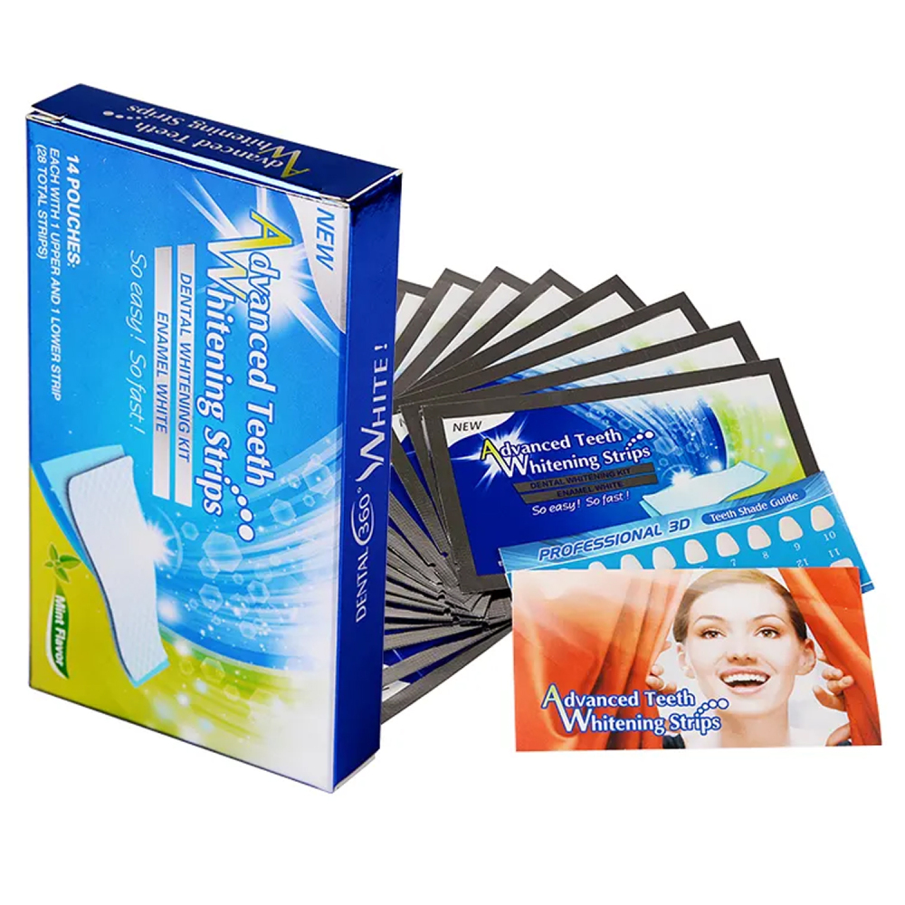Wholesale Teeth Whitening Strips _Green Style Best Selling on Amazon Temu Shein