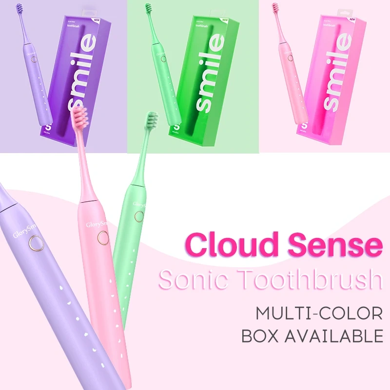 Private Label Preium Sonic Toothbrush 5 Modes Electric Toothbrushes With Toothbrush Heads