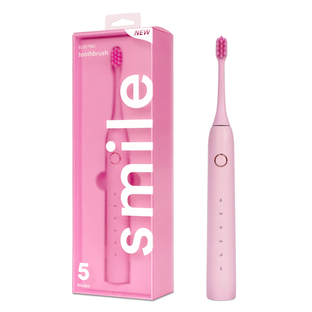 Different Colors Rechargeable Electric Toothbrush With Three Brushing Modes