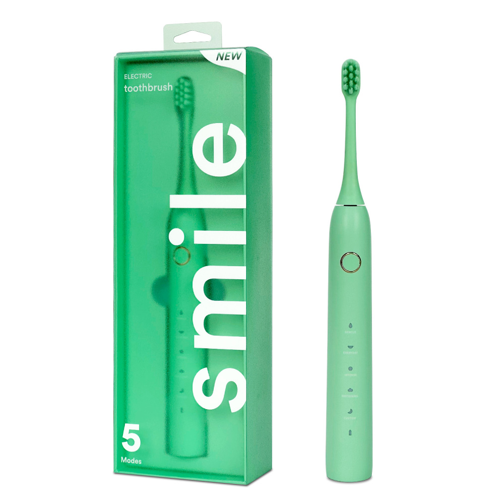 Different Colors Rechargeable Electric Toothbrush With Three Brushing Modes