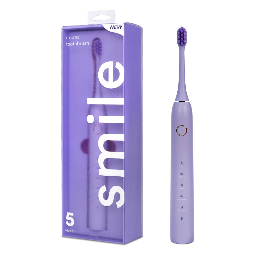 Different Colors Rechargeable Electric Toothbrush With Three Brushing Modes