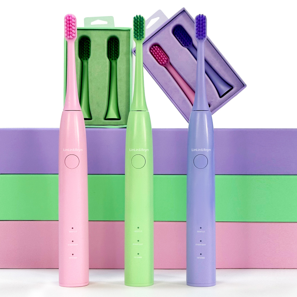 Different Colors Rechargeable Electric Toothbrush With Three Brushing Modes