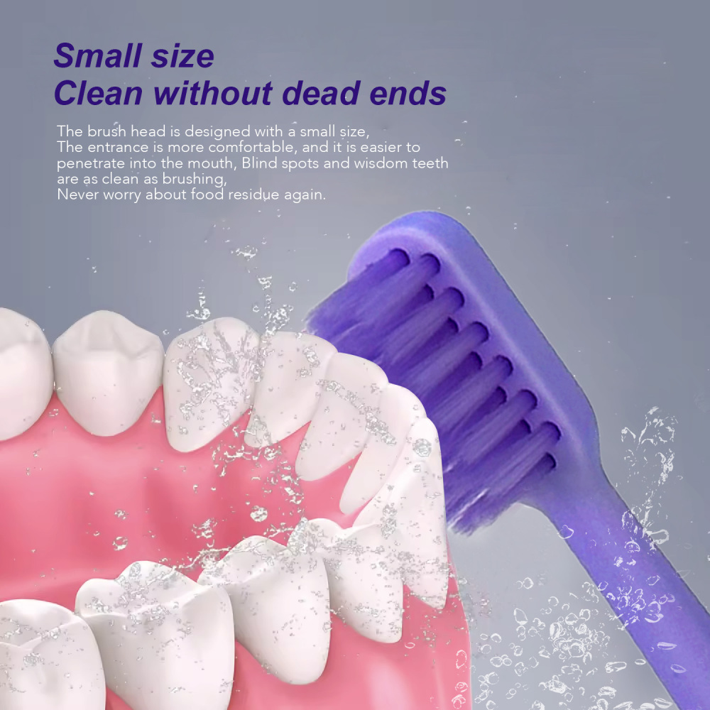 Different Colors Rechargeable Electric Toothbrush With Three Brushing Modes