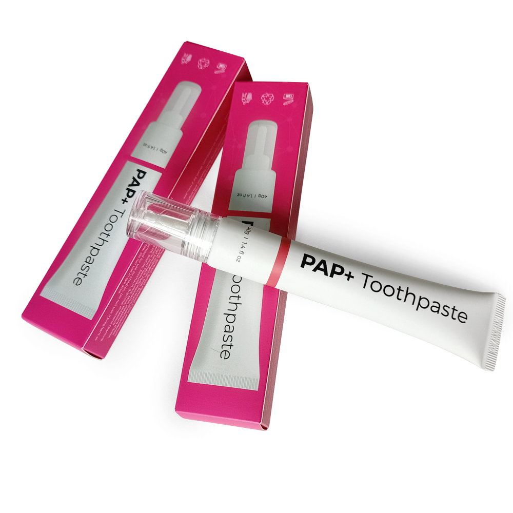 Wholesales Alcohol Free No Fluoride PAP+ Teeth Whitening Toothpaste
