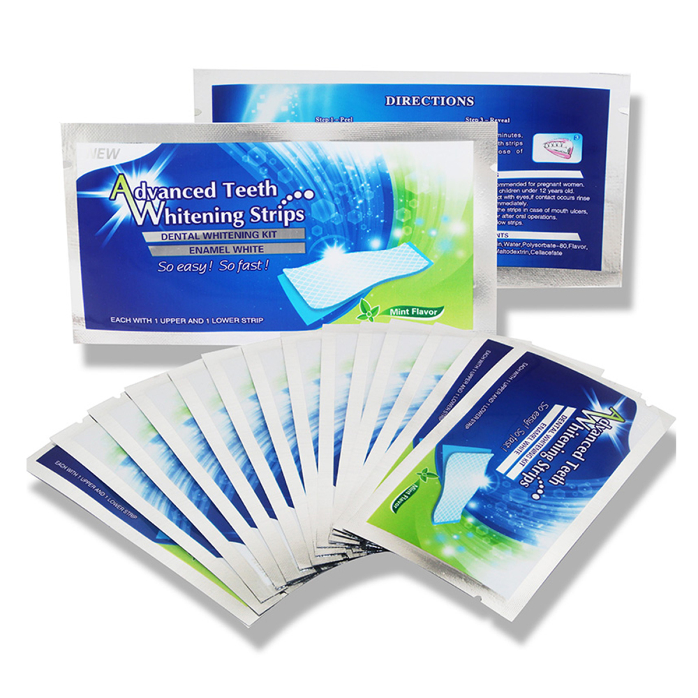 Wholesale 14 Treatments Stains Removal Advanced Teeth Whitening Strips No reviews yet