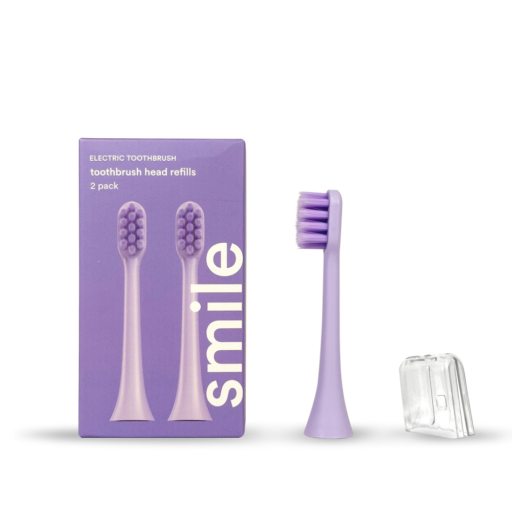 Wholesale High Quality 2 Pack Toothbrush Head Refills Electric Soft bristles Toothbrush Replacement Heads