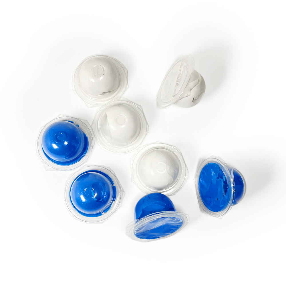 28g Base + 28g Catalyst Per Pair Fast Setting Rubber Putty PVS Dental Impression Material Silicone Molding Impression Putty
