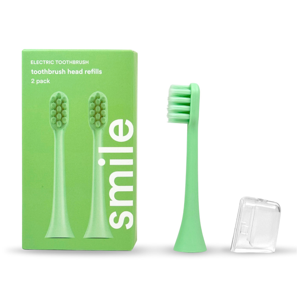 Wholesale High Quality 2 Pack Toothbrush Head Refills Electric Soft bristles Toothbrush Replacement Heads