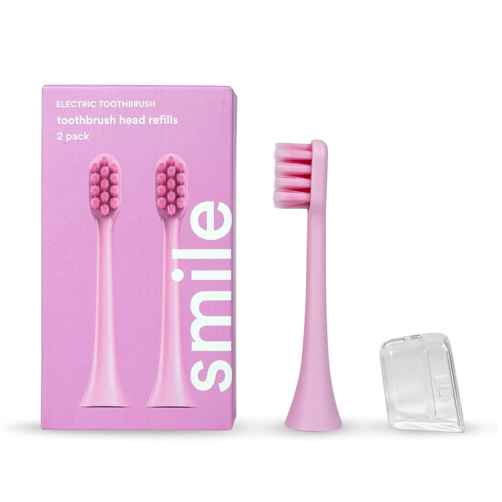 Wholesale High Quality 2 Pack Toothbrush Head Refills Electric Soft bristles Toothbrush Replacement Heads