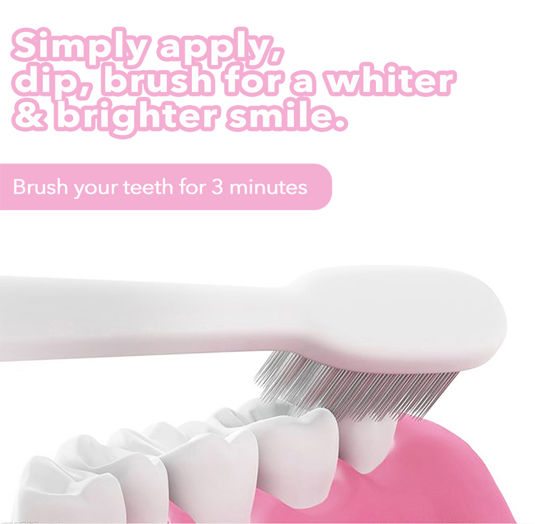 Fresh Breath Care Oral Stain Removing Tooth Powder No Sensitivity Enamel Safe Mint Flavour PAP+ Teeth Whitening Powder