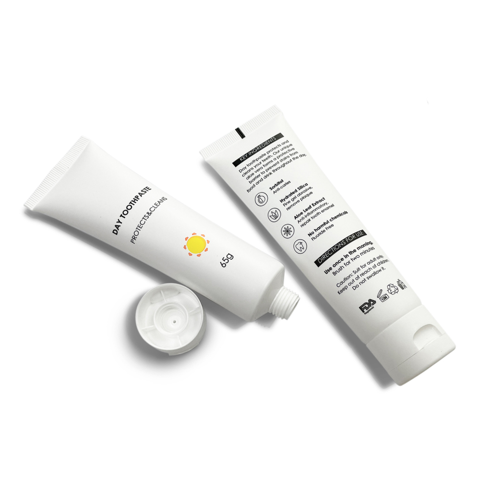 Wholesale 65g Fluoride Free Fresh Mint Day Teeth Whitening Toothpaste