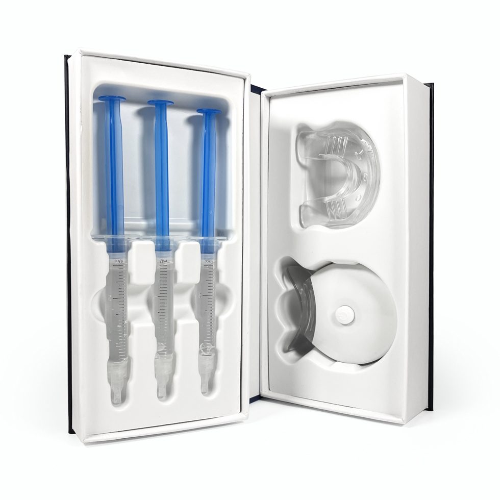 Wholesale 3 Teeth Whitening Gel Remove Stains 10 Min Non-Sensitive Fast Teeth Whitener LED Light Teeth Whitening Kit