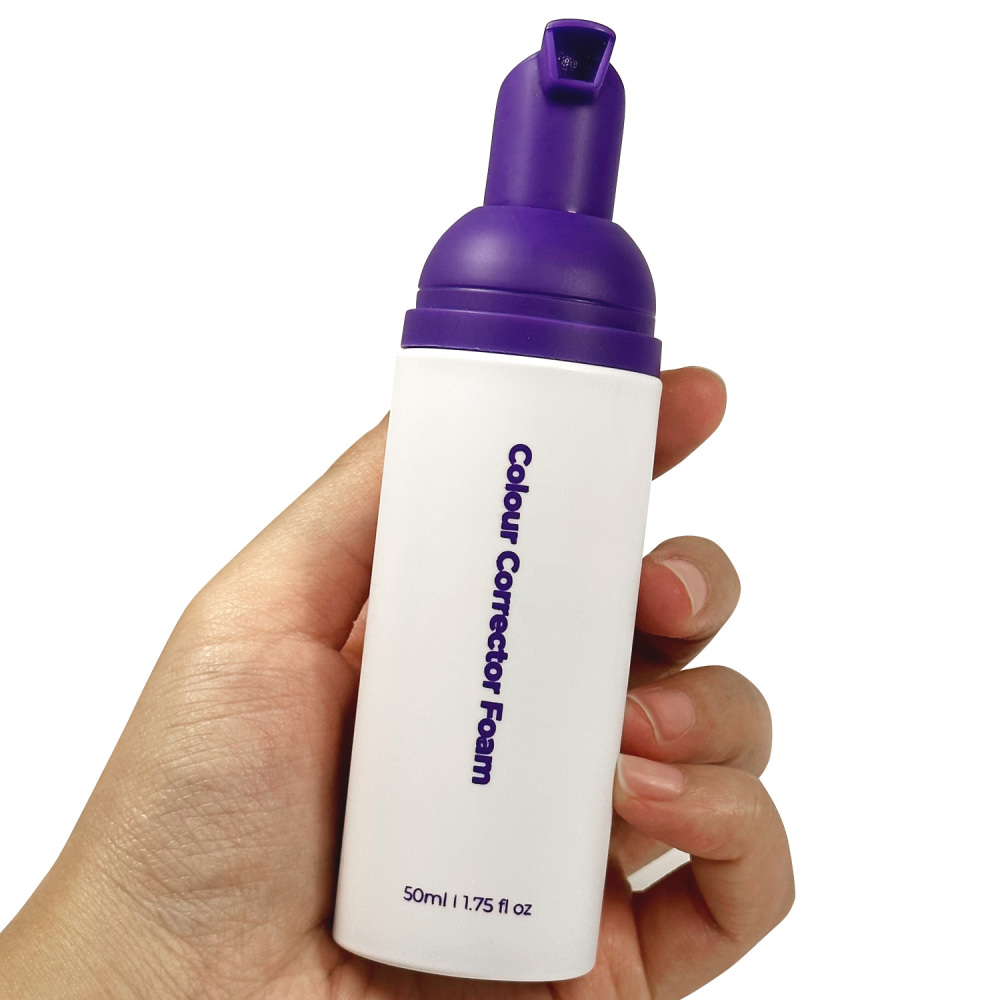 Instant Teeth Brightening V34 Colour Correcting Purple Foam Toothpaste