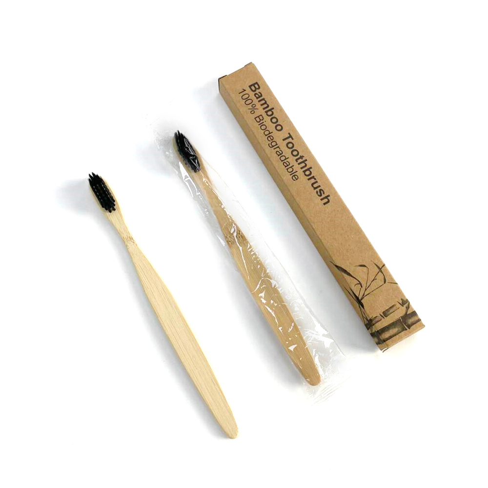 Wholesale Eco Friendly FPA Free Soft Bristles Bamboo Toothbrush