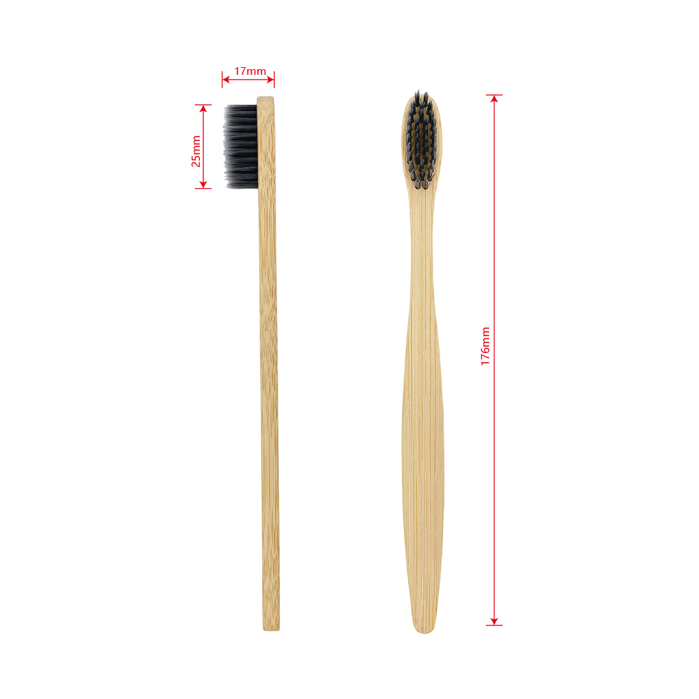 Wholesale Eco Friendly FPA Free Soft Bristles Bamboo Toothbrush