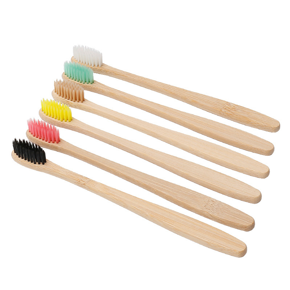 Wholesale Eco Friendly FPA Free Soft Bristles Bamboo Toothbrush