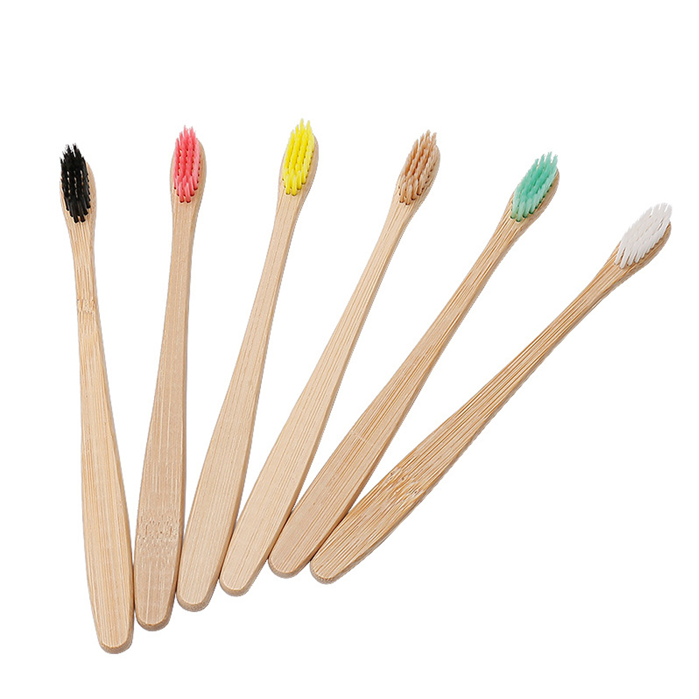 Wholesale Eco Friendly FPA Free Soft Bristles Bamboo Toothbrush