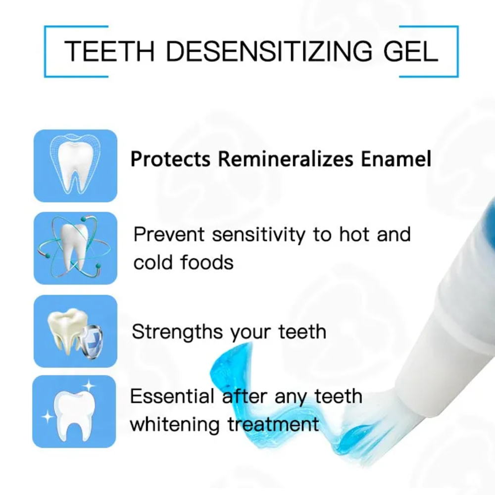 Teeth Desensitizing Gel Pen Remineralizing Gel Pen Reducing Teeth Sensitivity After Teeth Whitening