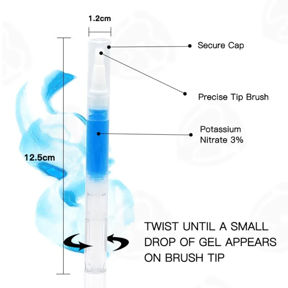 Teeth Desensitizing Gel Pen Remineralizing Gel Pen Reducing Teeth Sensitivity After Teeth Whitening