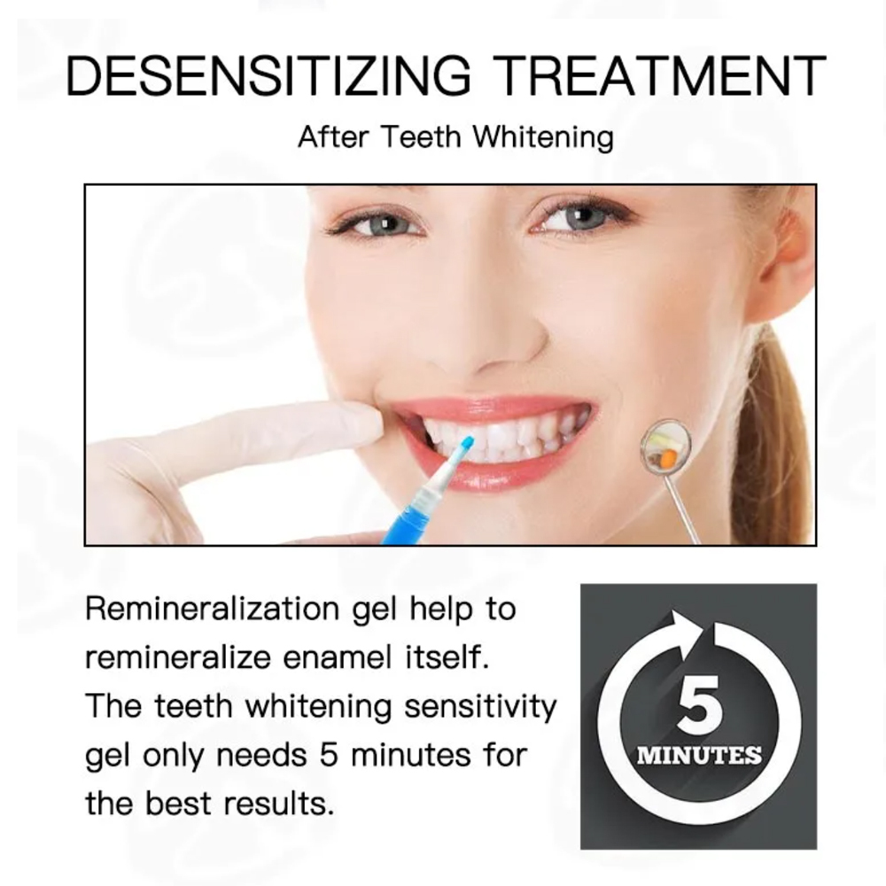 Teeth Desensitizing Gel Pen Remineralizing Gel Pen Reducing Teeth Sensitivity After Teeth Whitening