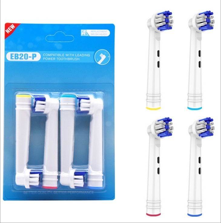 Standard Electric Toothbrush Replacement Head for Oral-B (4pcs in 1 pack) EB20-P-J