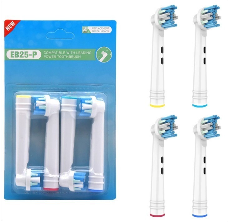 Dental floss Electric Toothbrush Replacement Head for Oral-B (4pcs in 1 pack) EB25-P-J
