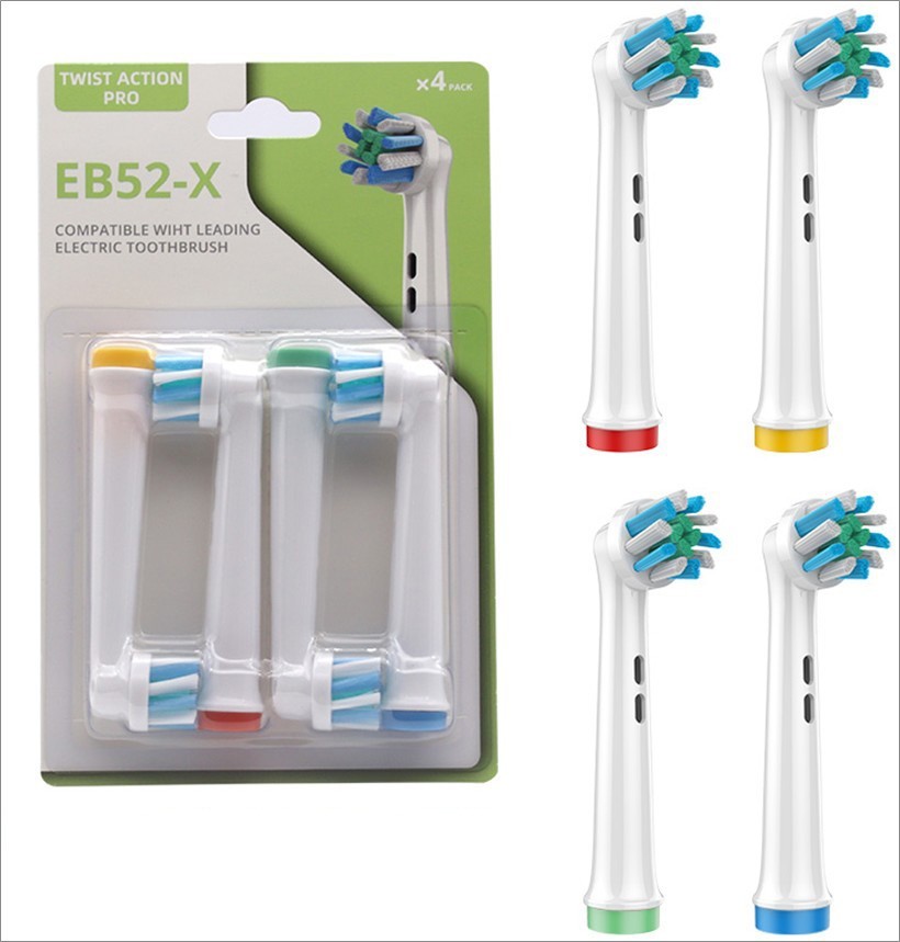 Multi-angle cleaning
plus Electric Toothbrush Replacement Head for Oral-B (4pcs in 1 pack) EB52-X-J