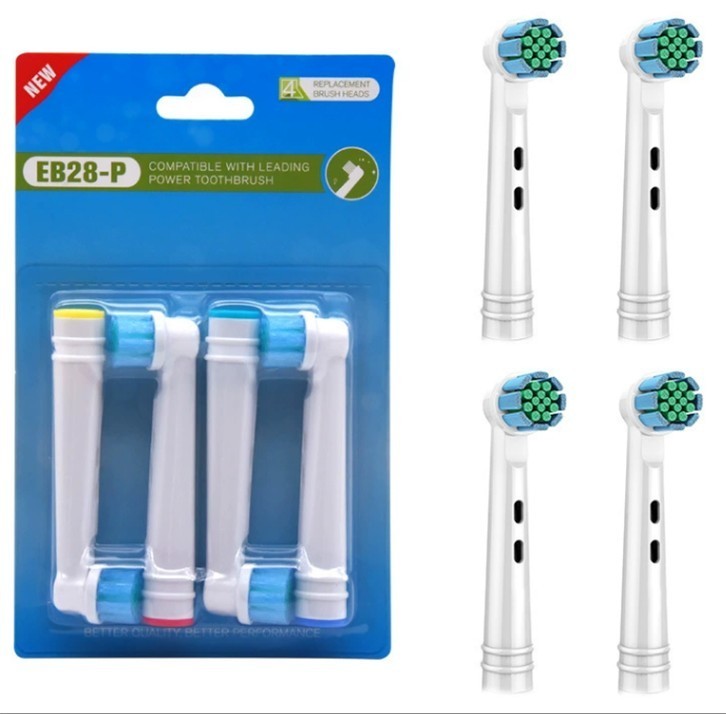 Sensitive Electric Toothbrush Replacement Head for Oral-B (4pcs in 1 pack) EB28-P-J