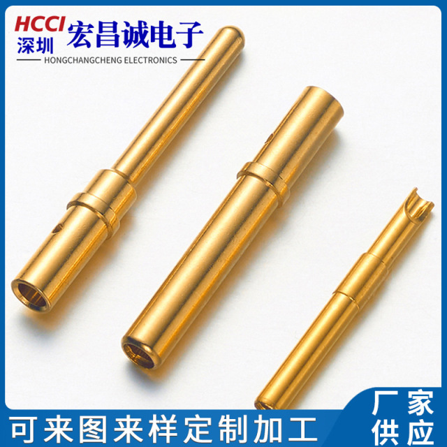 1.0 Connector Pin Jack Copper Pin Jack Copper Pin Connector Male and Female Pin PCB Copper Pin
