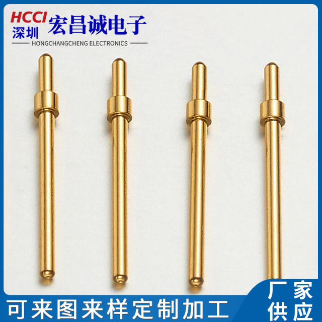 Pin Copper Pin Jack Aviation Connector Pin Crown Spring Pin Socket Female Hole Medical Pin