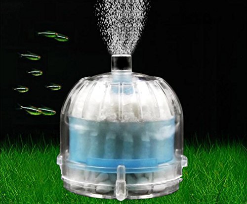 Aquarium Biochemical Activated Carbon Filter Mini Fish Tank Pneumatic Filter (Circular Shape)