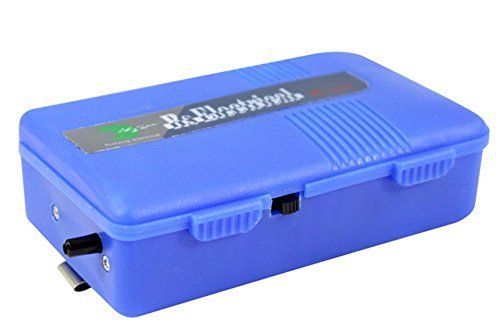 Portable Aquarium Battery Backup Air Pump Emergency Oxygen Pump (Blue)